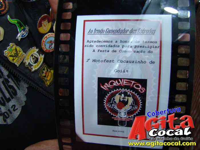 2� Motofest de Cocalzinho (Tributo ao Ex-Vereador Orip�o)