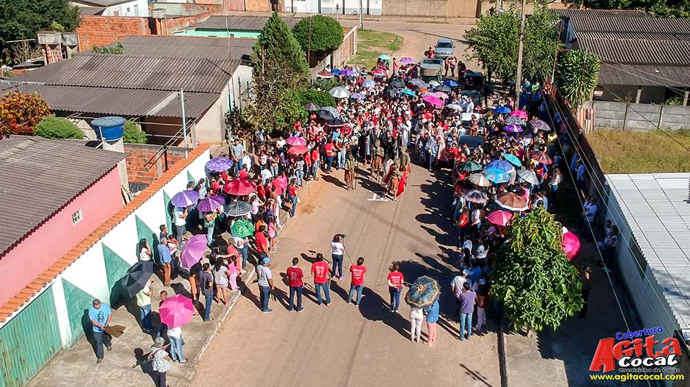 Via Sacra pelas ruas de Cocalzinho