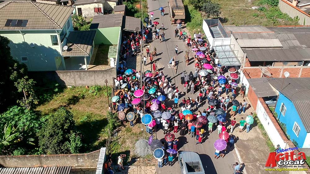 Via Sacra pelas ruas de Cocalzinho