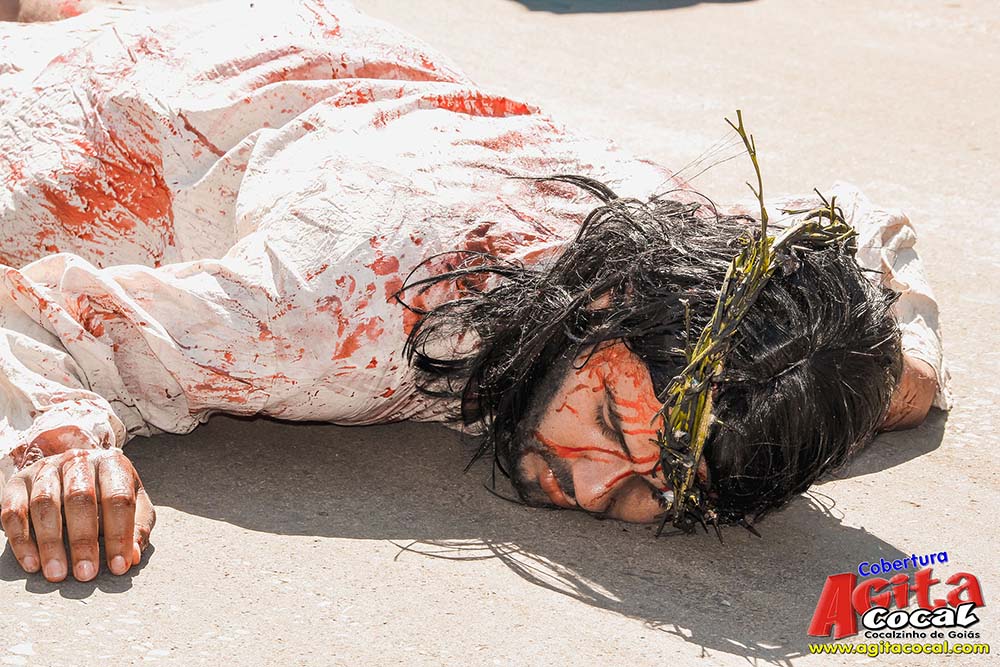 Via Sacra pelas ruas de Cocalzinho