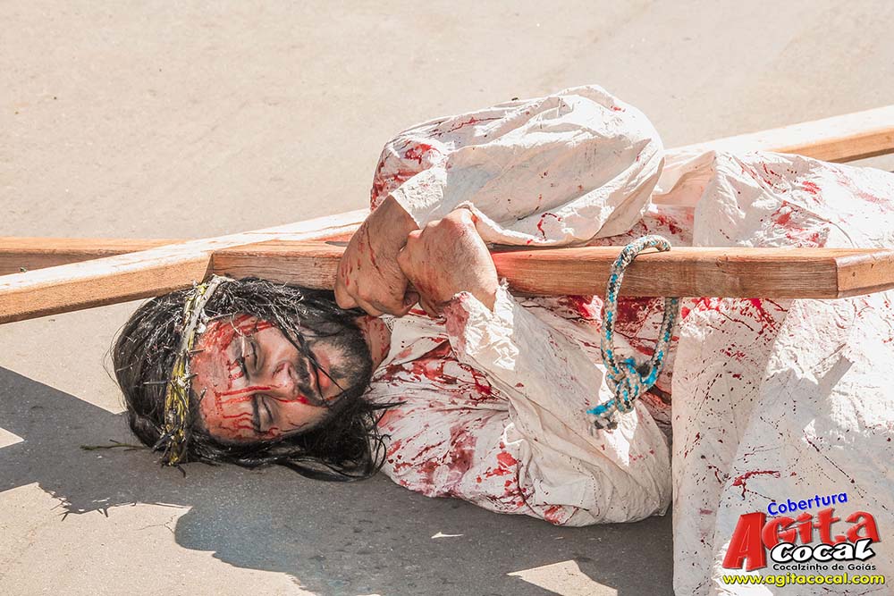 Via Sacra pelas ruas de Cocalzinho