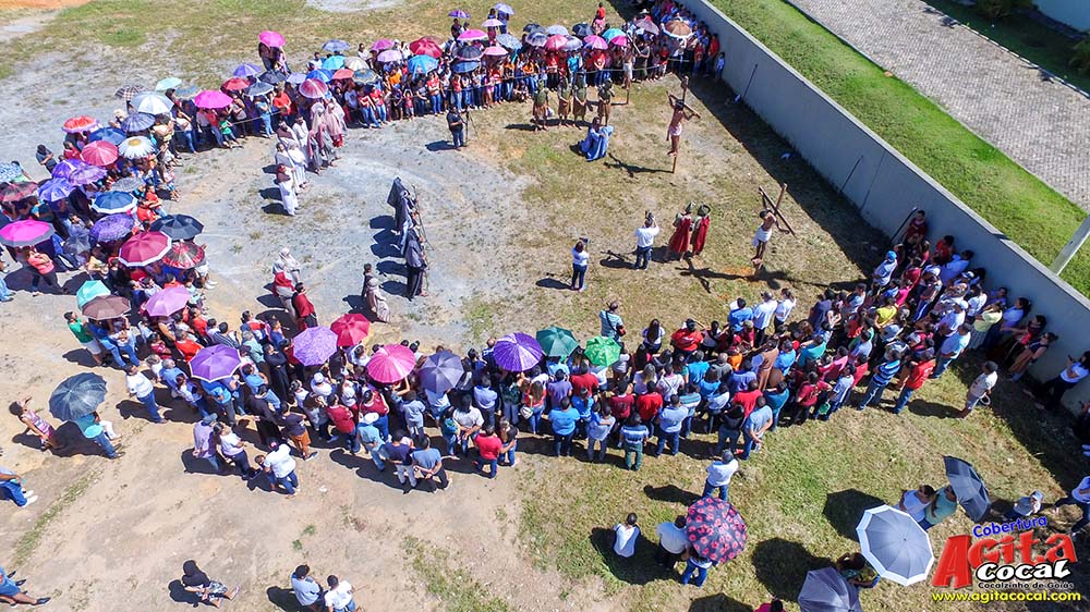 Via Sacra pelas ruas de Cocalzinho