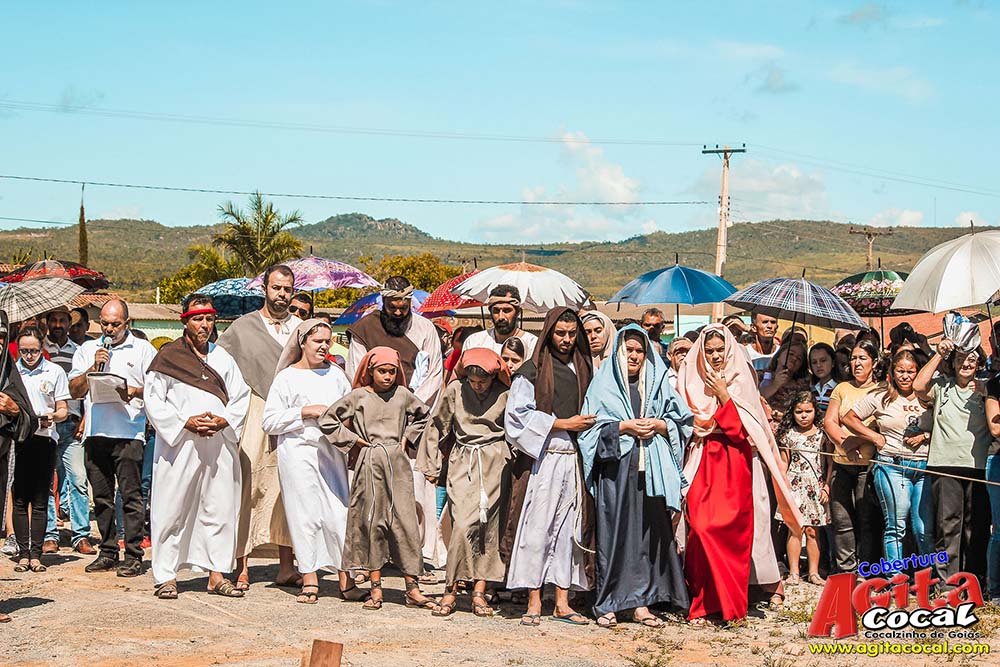 Via Sacra pelas ruas de Cocalzinho