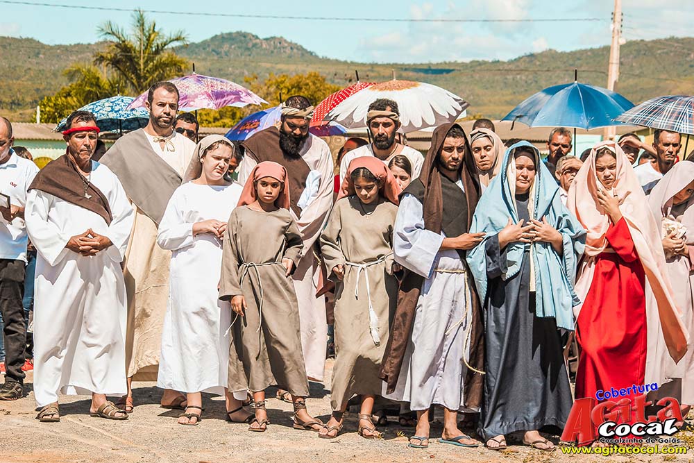 Via Sacra pelas ruas de Cocalzinho