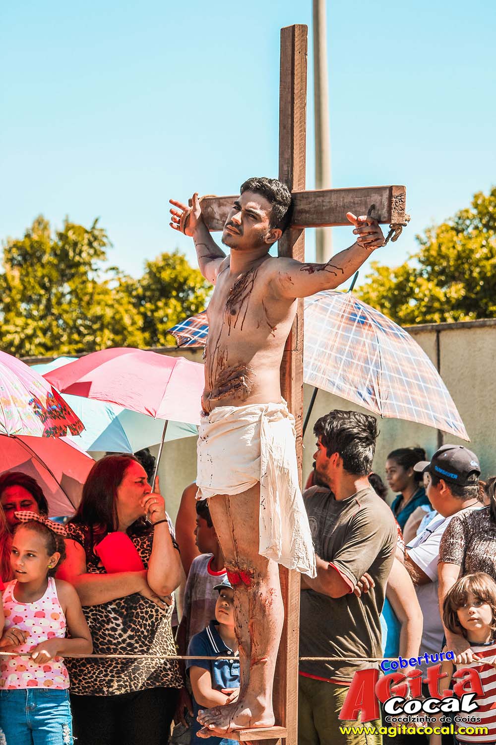 Via Sacra pelas ruas de Cocalzinho