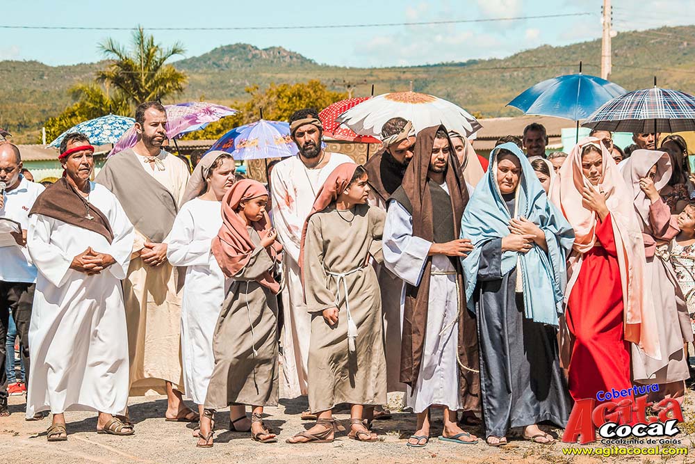 Via Sacra pelas ruas de Cocalzinho