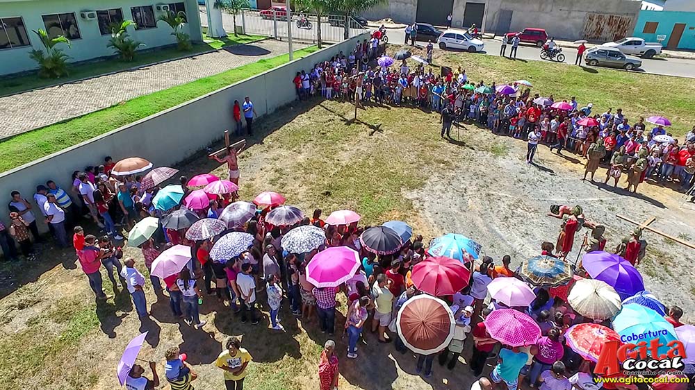 Via Sacra pelas ruas de Cocalzinho