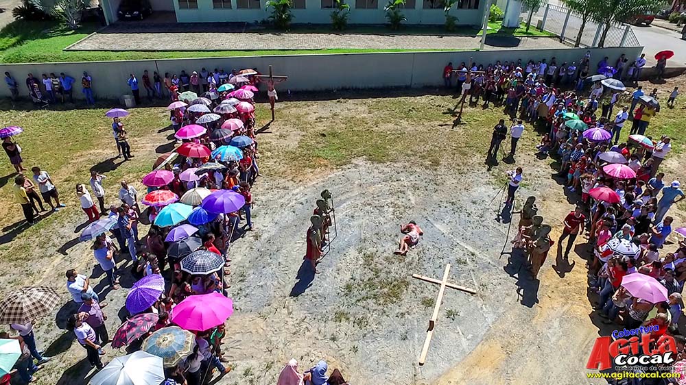 Via Sacra pelas ruas de Cocalzinho