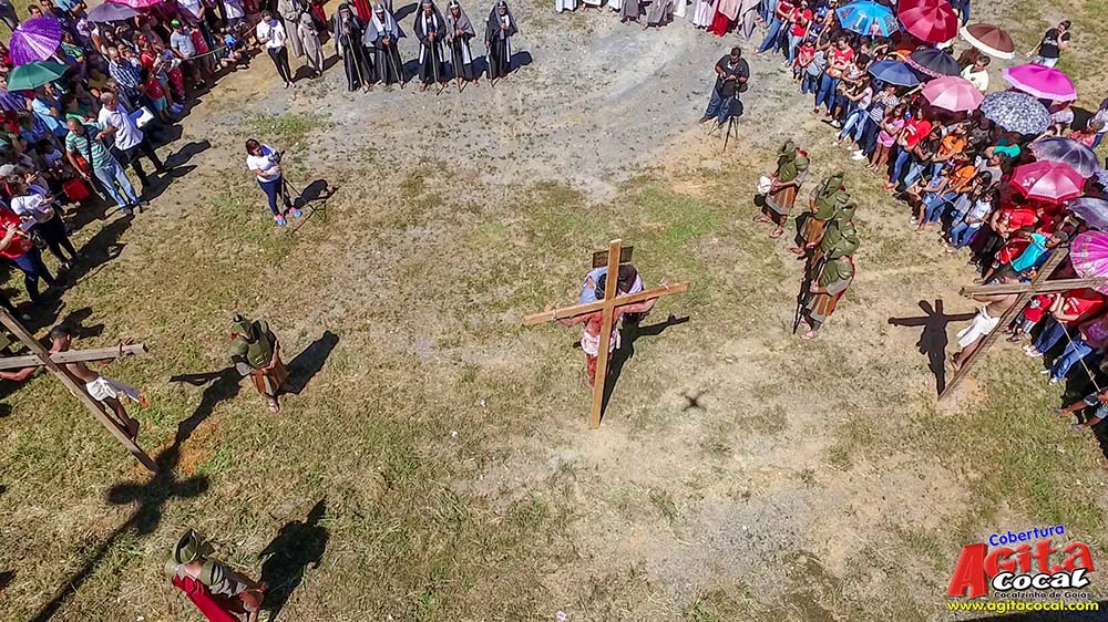 Via Sacra pelas ruas de Cocalzinho