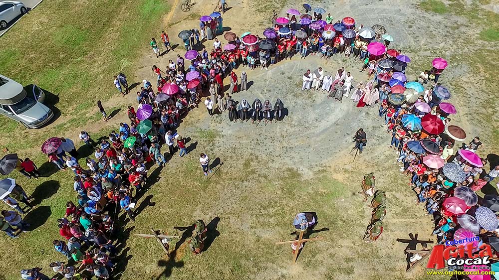 Via Sacra pelas ruas de Cocalzinho