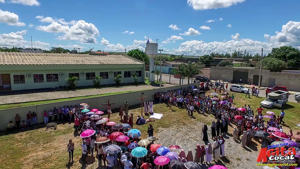Via Sacra pelas ruas de Cocalzinho