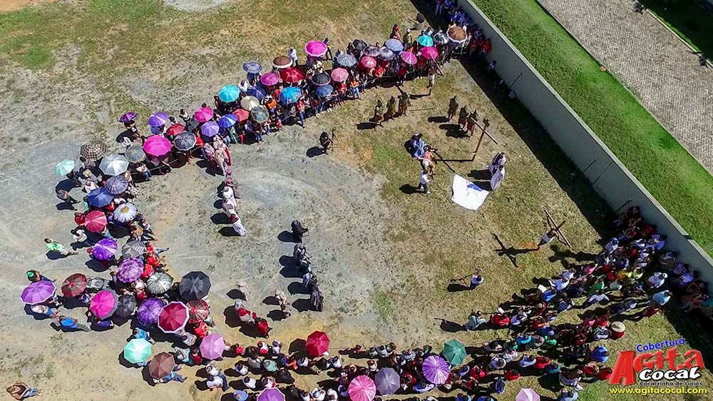 Via Sacra pelas ruas de Cocalzinho