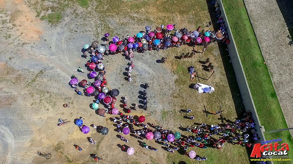 Via Sacra pelas ruas de Cocalzinho