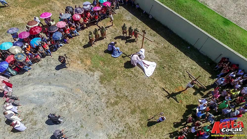 Via Sacra pelas ruas de Cocalzinho