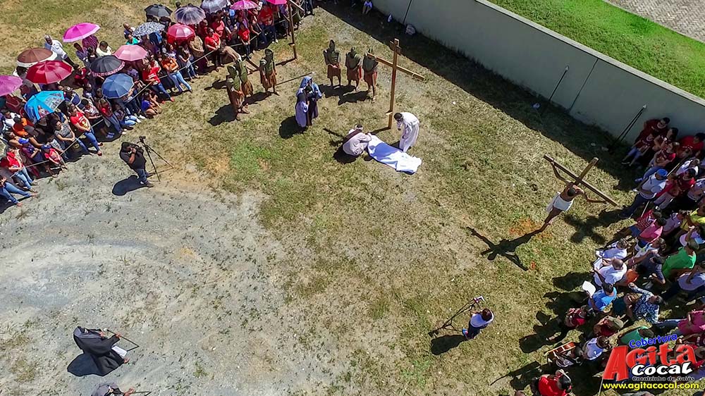 Via Sacra pelas ruas de Cocalzinho