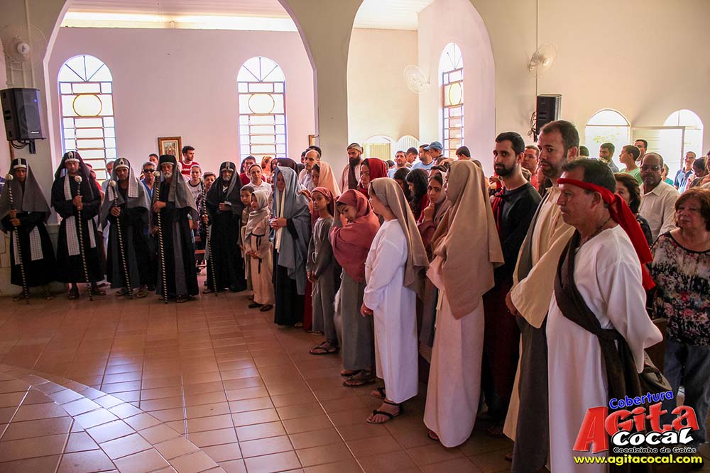 Via Sacra pelas ruas de Cocalzinho