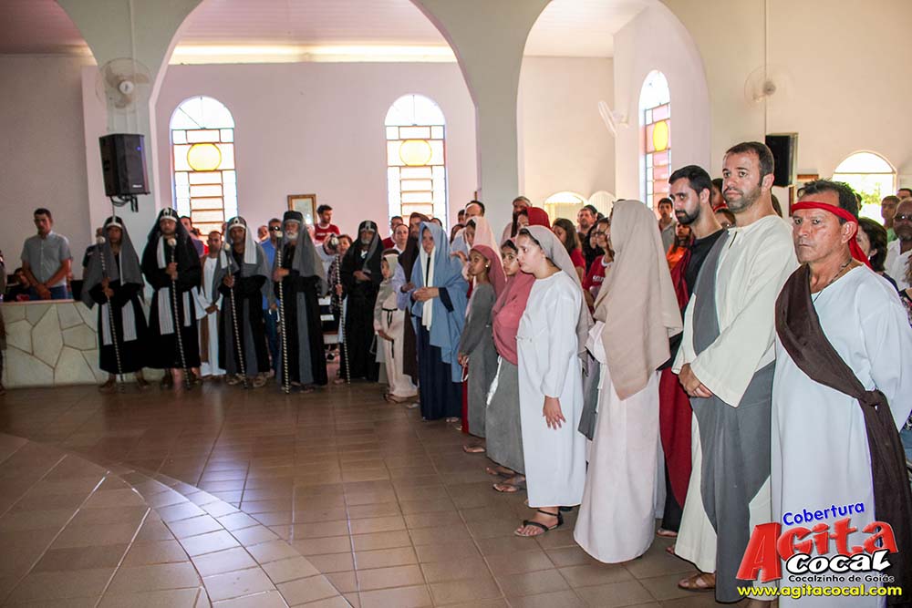 Via Sacra pelas ruas de Cocalzinho