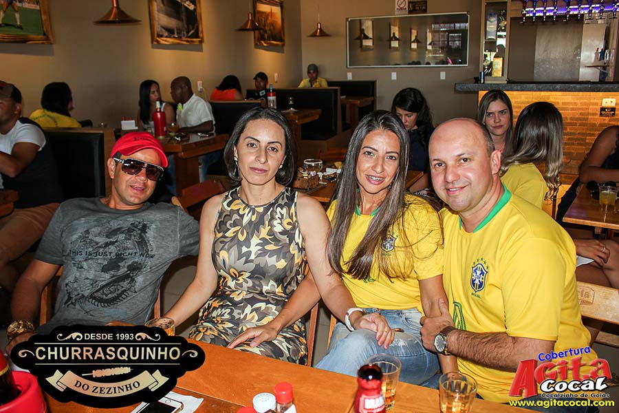 Jogo da Copa no Churrasquinho do Zezinho em Cocalzinho (17/06/2018)