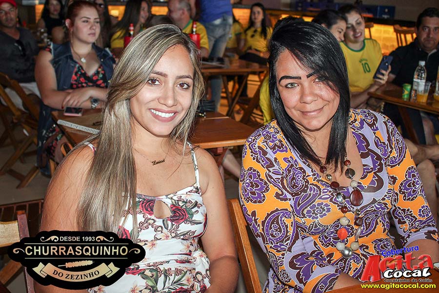 Jogo da Copa no Churrasquinho do Zezinho em Cocalzinho (17/06/2018)