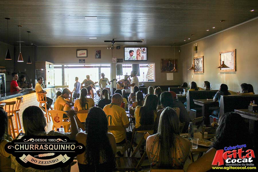 Jogo da Copa no Churrasquinho do Zezinho em Cocalzinho (17/06/2018)