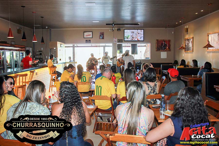 Jogo da Copa no Churrasquinho do Zezinho em Cocalzinho (17/06/2018)