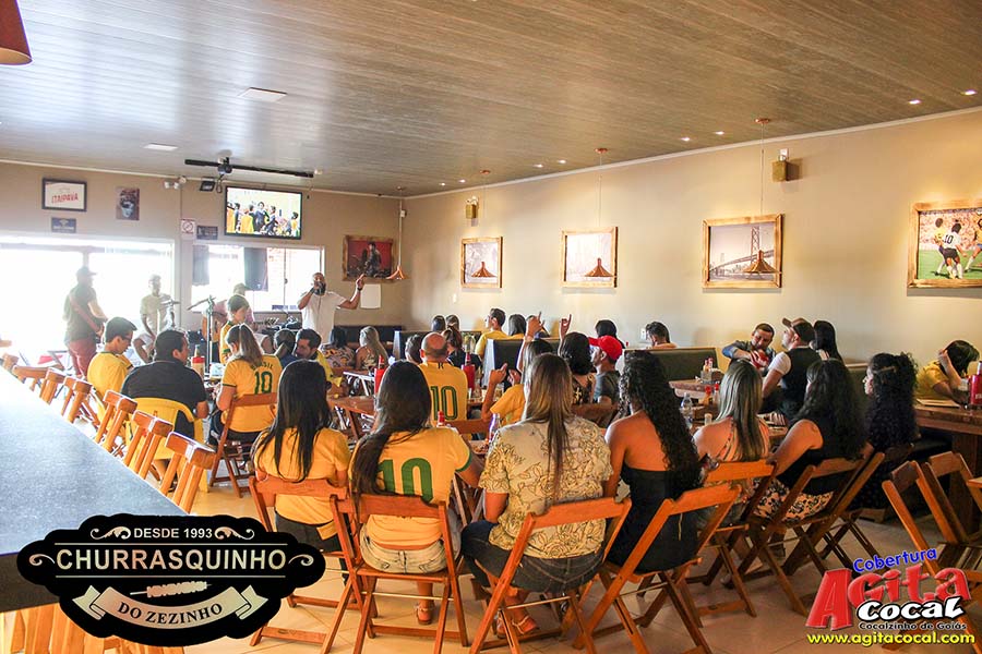 Jogo da Copa no Churrasquinho do Zezinho em Cocalzinho (17/06/2018)