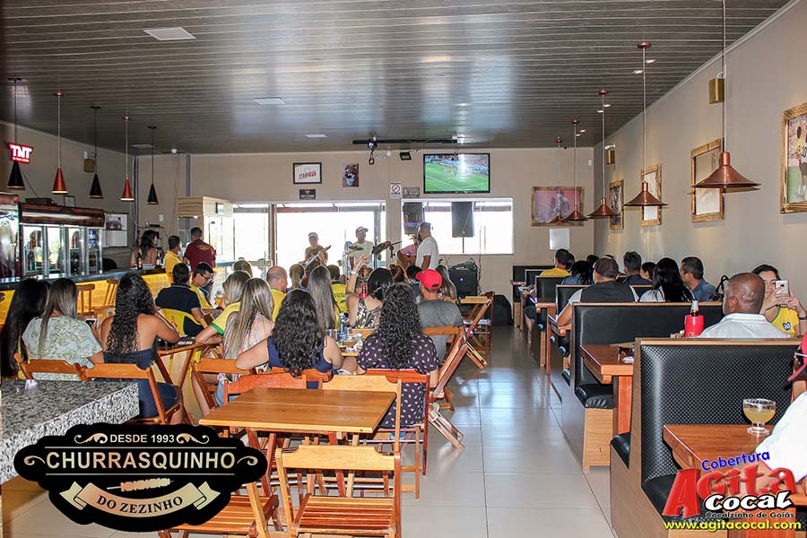 Jogo da Copa no Churrasquinho do Zezinho em Cocalzinho (17/06/2018)