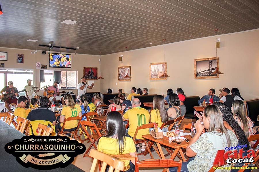 Jogo da Copa no Churrasquinho do Zezinho em Cocalzinho (17/06/2018)