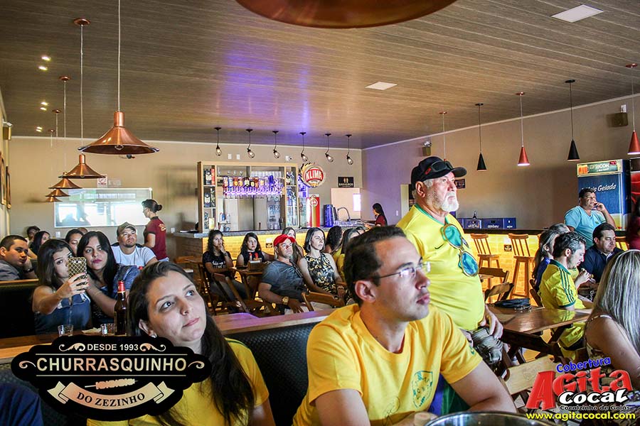 Jogo da Copa no Churrasquinho do Zezinho em Cocalzinho (17/06/2018)