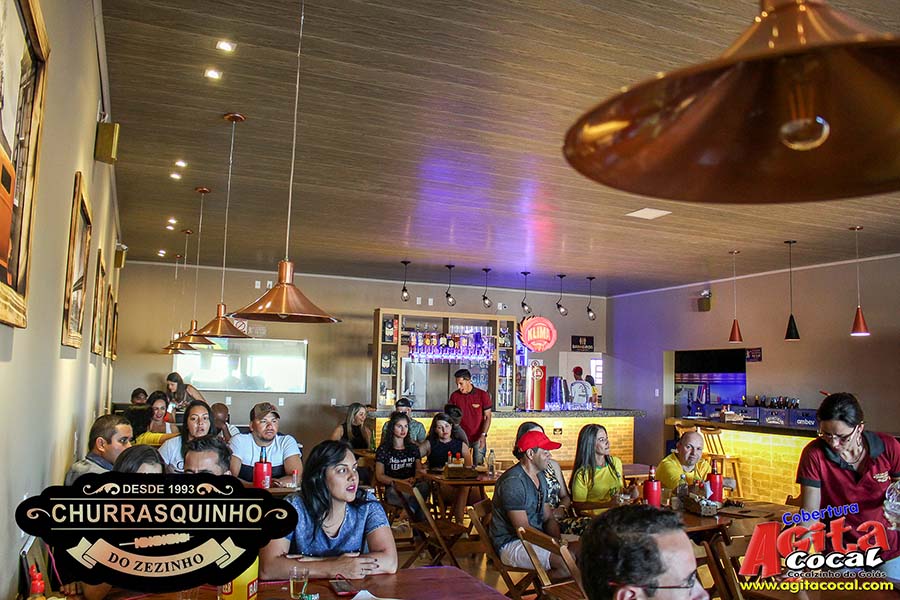 Jogo da Copa no Churrasquinho do Zezinho em Cocalzinho (17/06/2018)