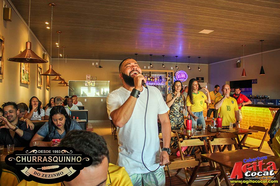 Jogo da Copa no Churrasquinho do Zezinho em Cocalzinho (17/06/2018)