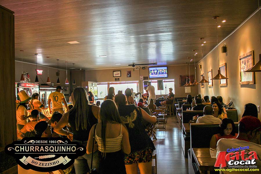 Jogo da Copa no Churrasquinho do Zezinho em Cocalzinho (17/06/2018)