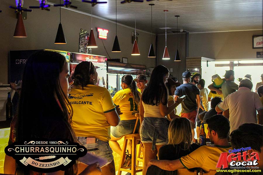 Jogo da Copa no Churrasquinho do Zezinho em Cocalzinho (17/06/2018)