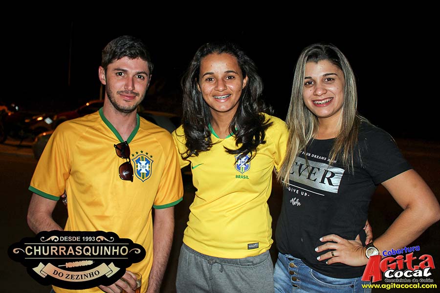 Jogo da Copa no Churrasquinho do Zezinho em Cocalzinho (17/06/2018)