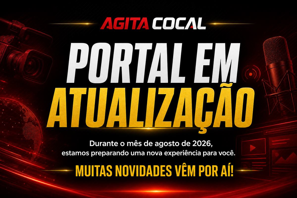 Portal Agita Cocal em atualização durante agosto de 2026
